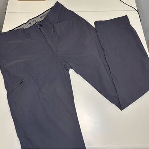 Orvis Men's Charcoal Cargo Hiking Pants 32x31 *See Info Outdoor/Hiking/Fishing